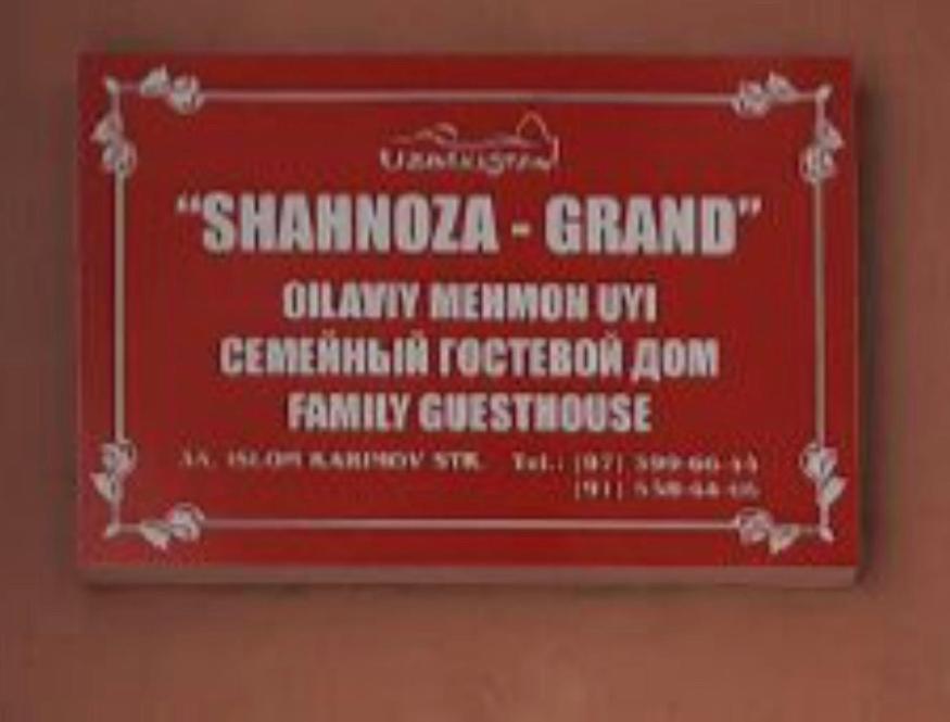 Shahnoza Grand Otel Semerkant Dış mekan fotoğraf